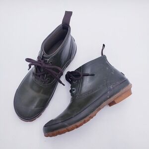 Bogs Charlot‎ Garden Chukka Boot Ankle Waterproof Gum Rubber Green Womens Size 9